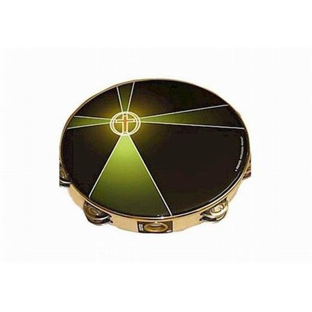 RYTHM BAND Rhythm Band Instruments TA9106-14 Discod - 6 in. Cross of Glory Tambourine TA9106-14